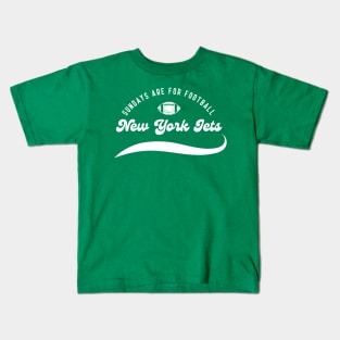 New York Jets Sundays are for football Kids T-Shirt